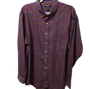 Lands’ End Supima Pinpoint Shirt 17 1/2 36T